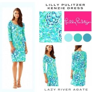 Lilly Pulitzer kenzie midi cotton dress NWT